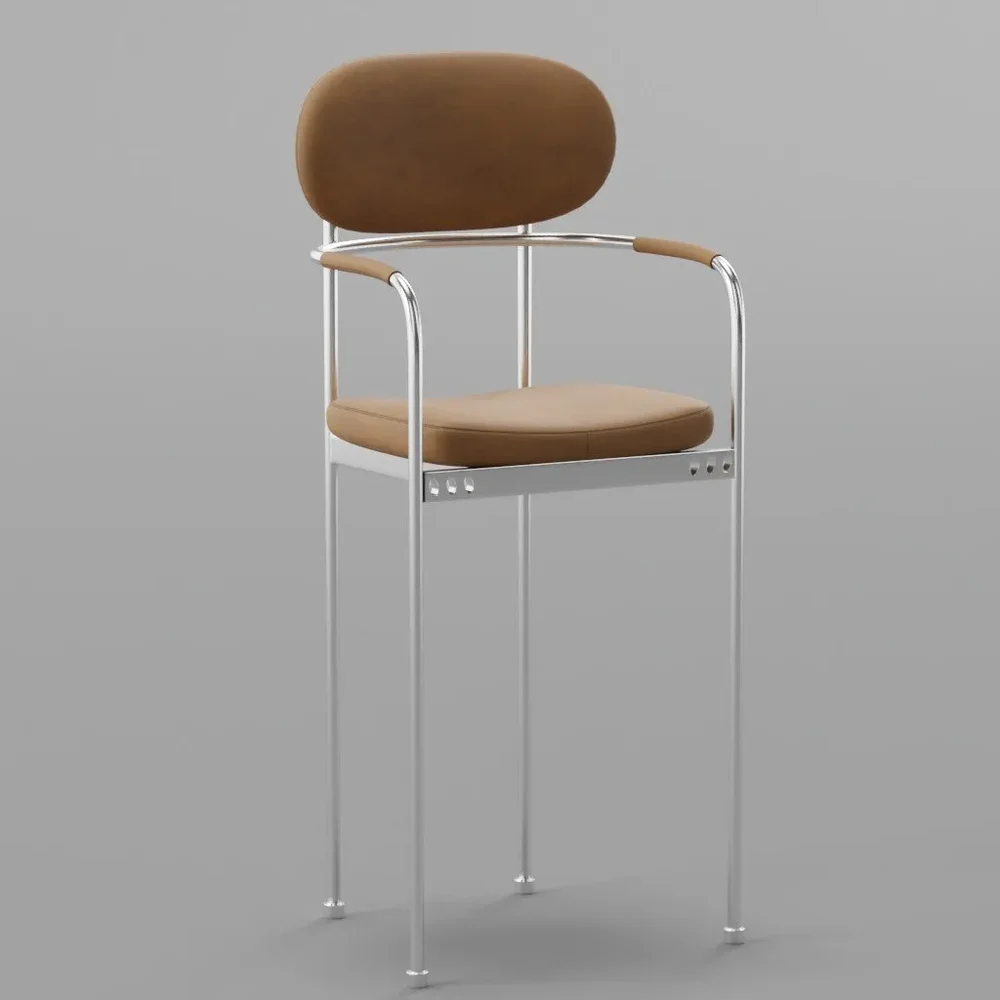 Brown Leather Office Chair