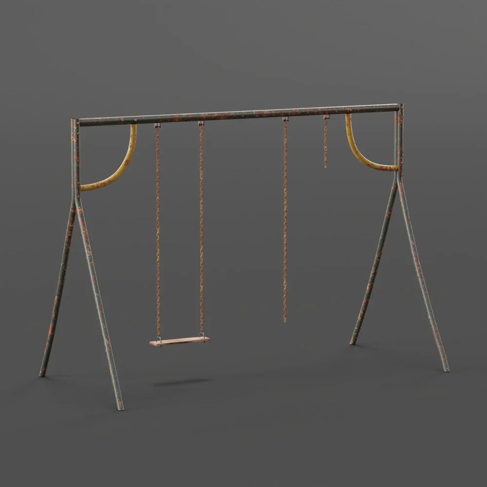Old Playground Item: Swing