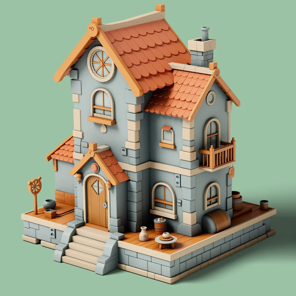 Stylized House 16