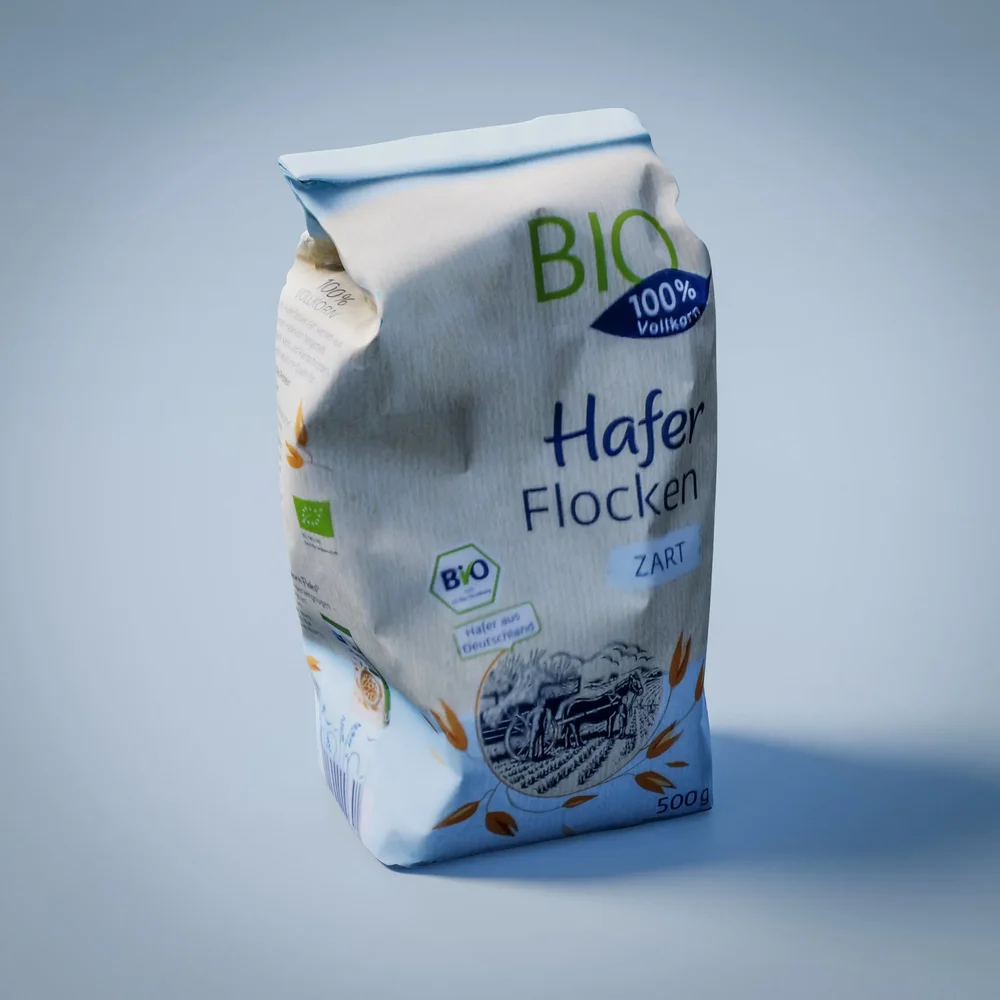 Oatmeal Pack (Food Photoscan)