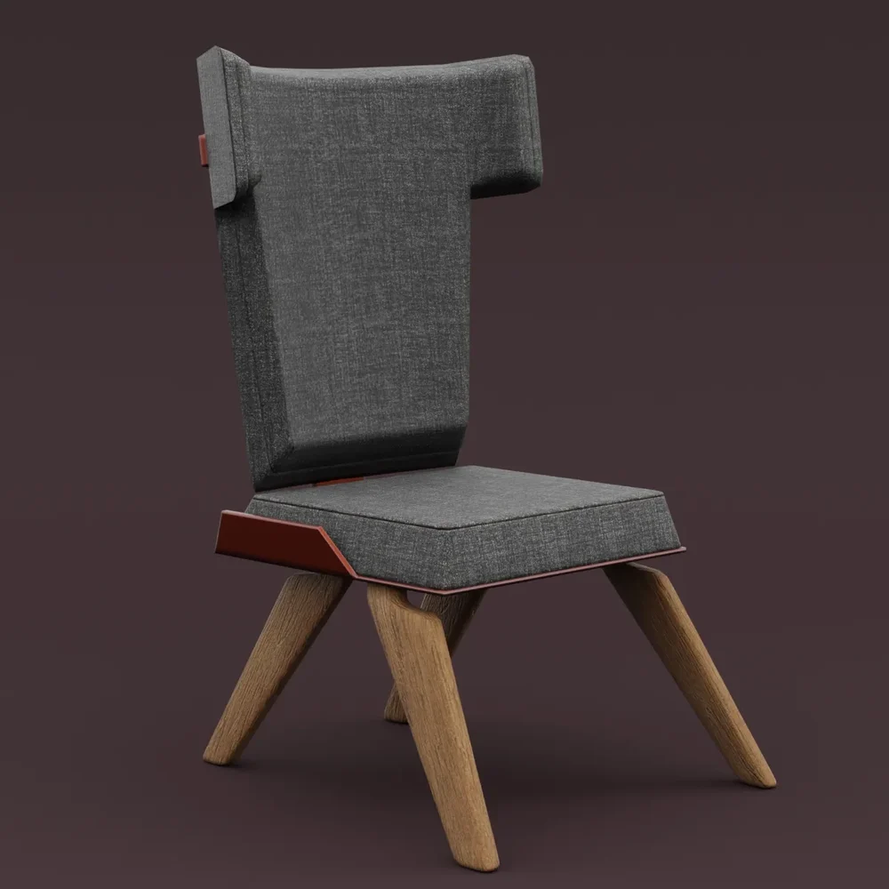 Low Poly Game Chair