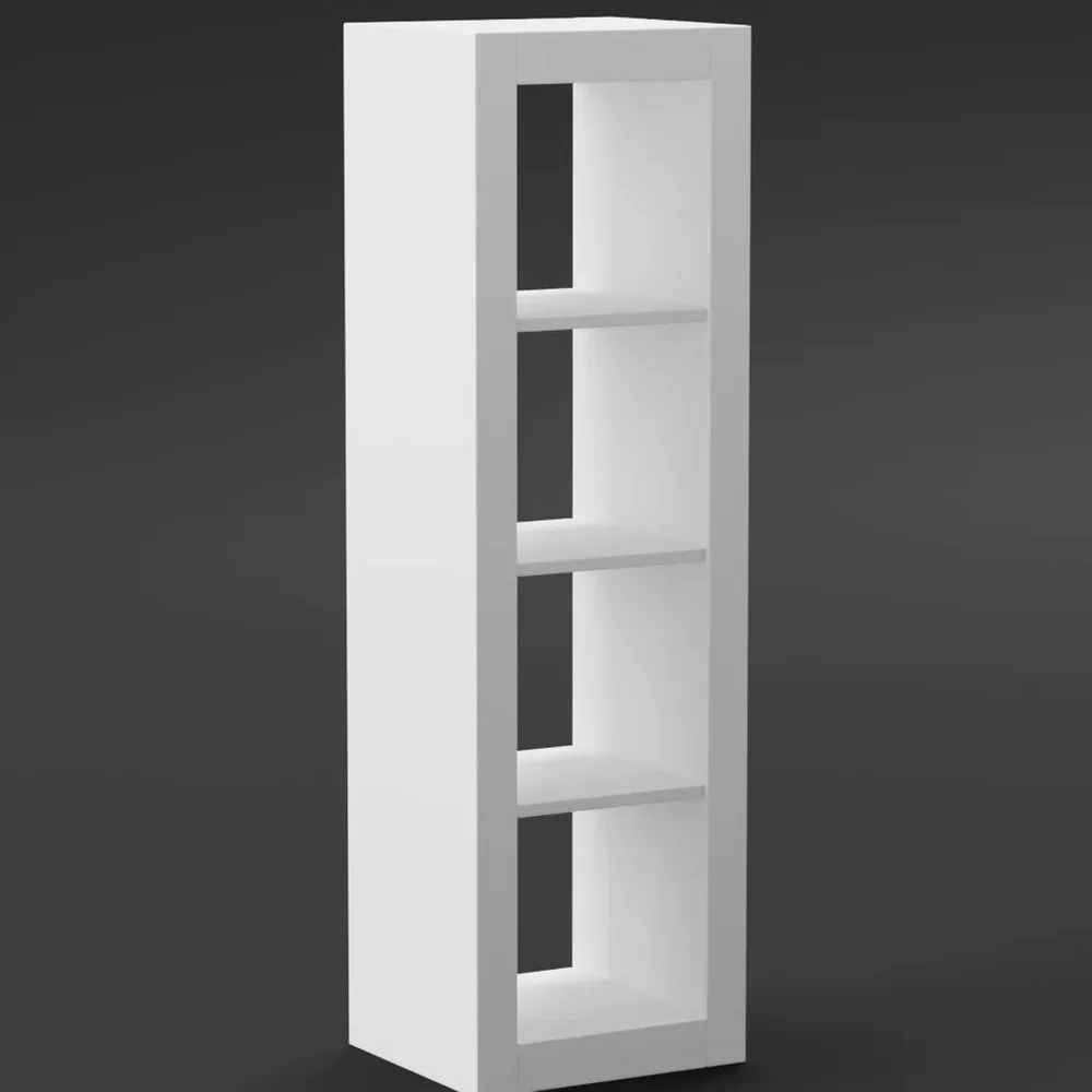 Ikea Style Shelf With 4 Subjects
