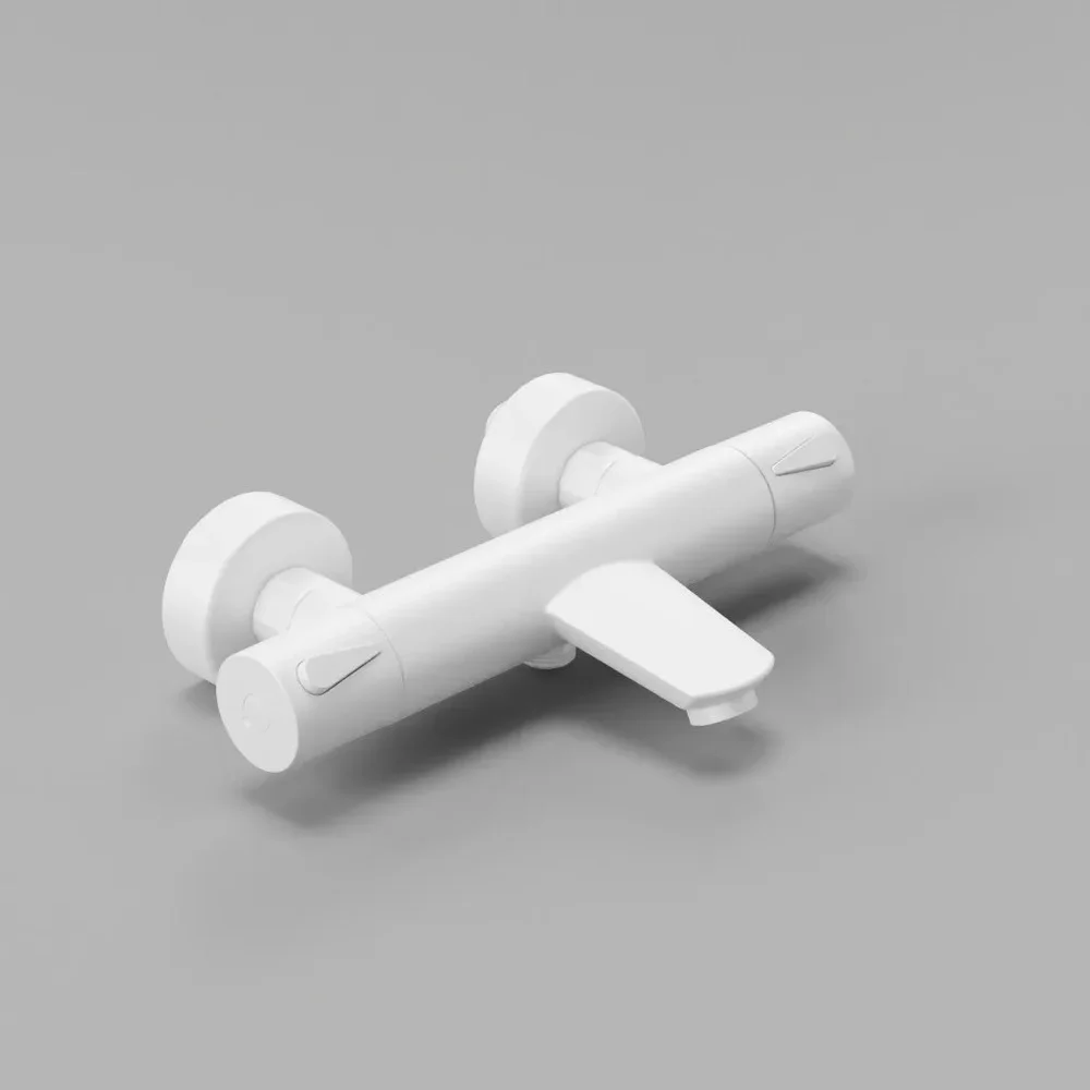 Silhouet Thermostat Armature Bath White