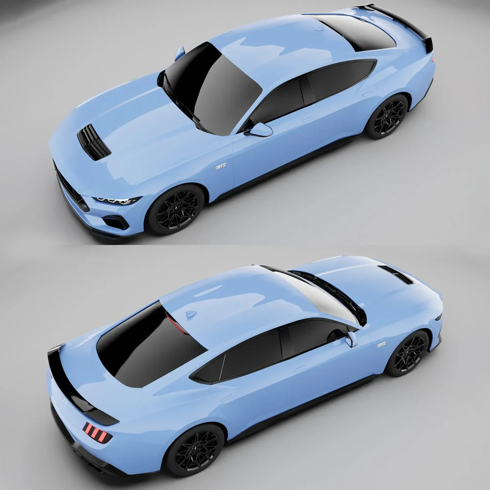 2025 Ford Mustang Sedan(Rigged)