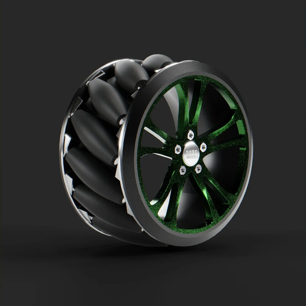 Mecanum Wheels For The Self-Propelled Robot Platform V.2