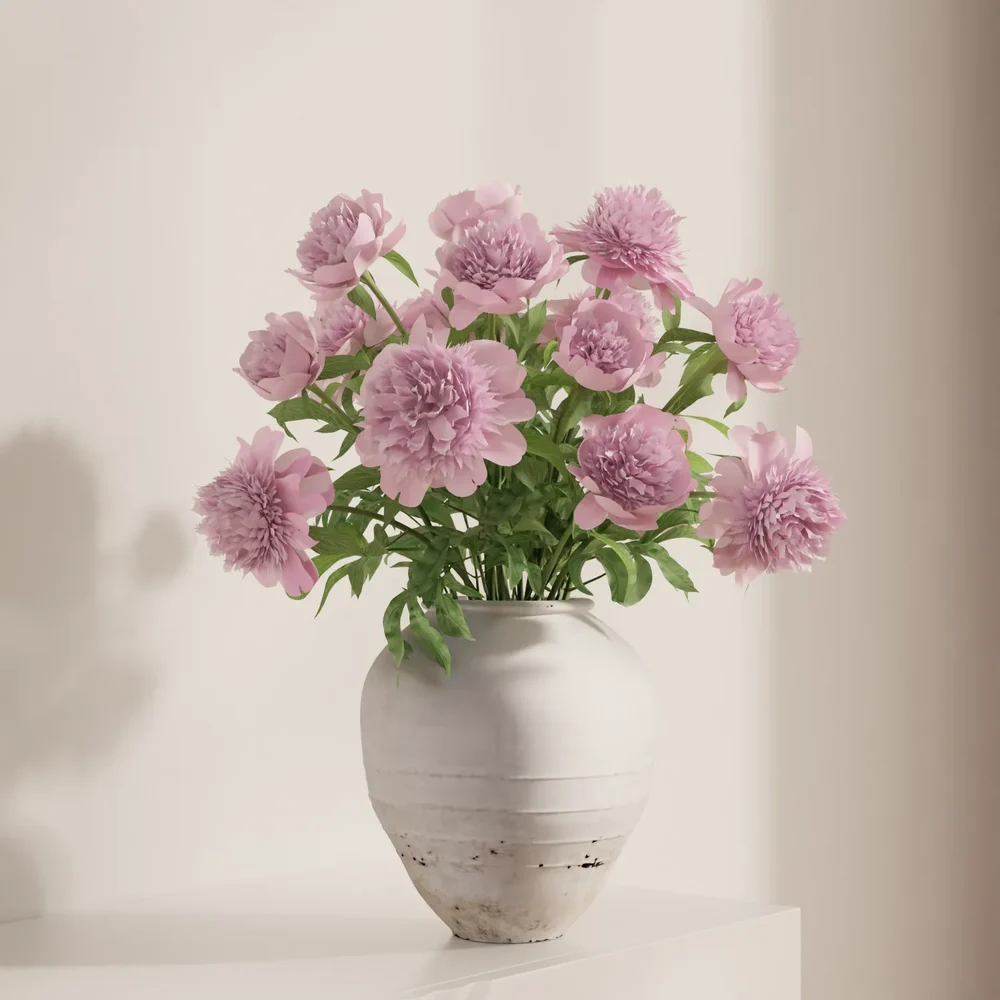 Blush Peony Charm