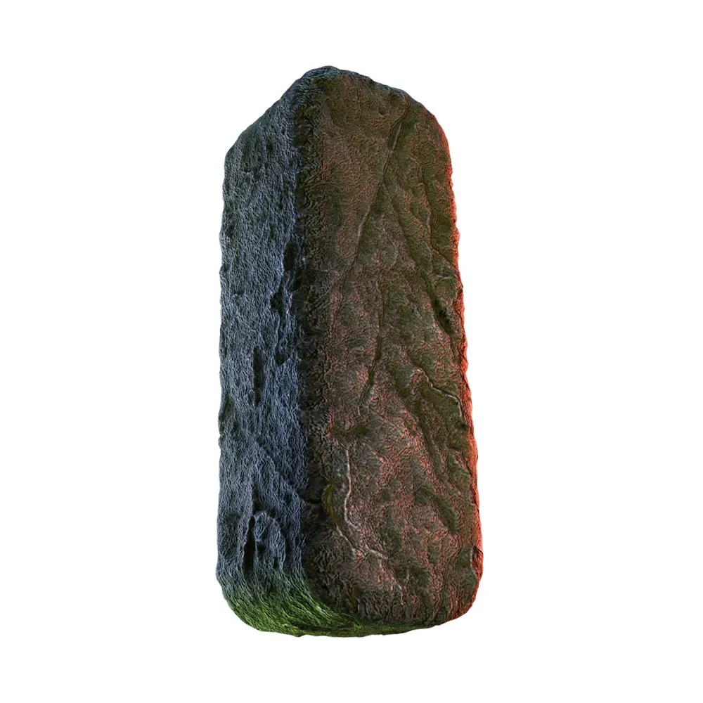 I Letter Of Alphabet Stone Carved