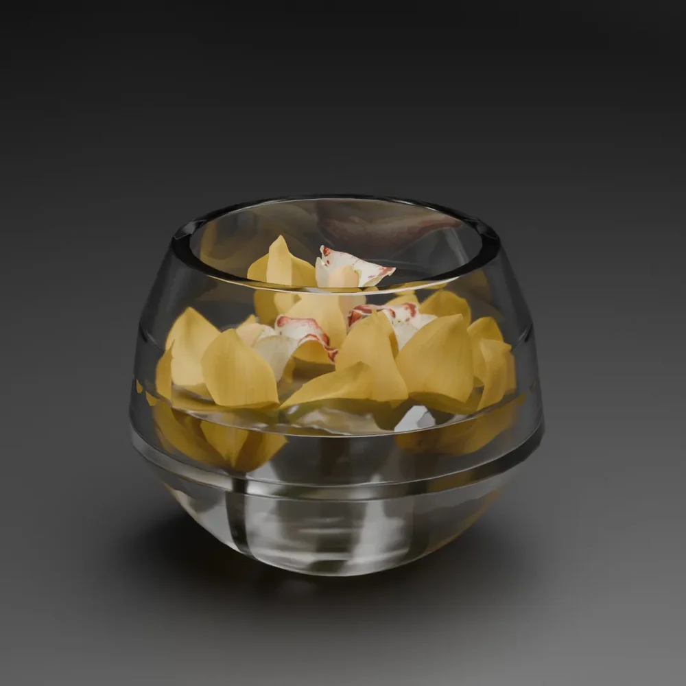 Floating Flower Bowl