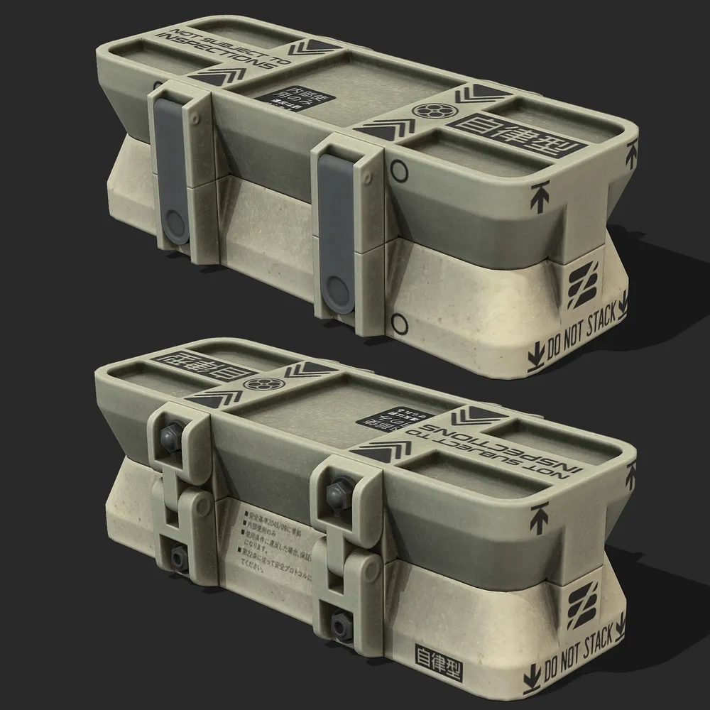 Scifi Storage Case Light