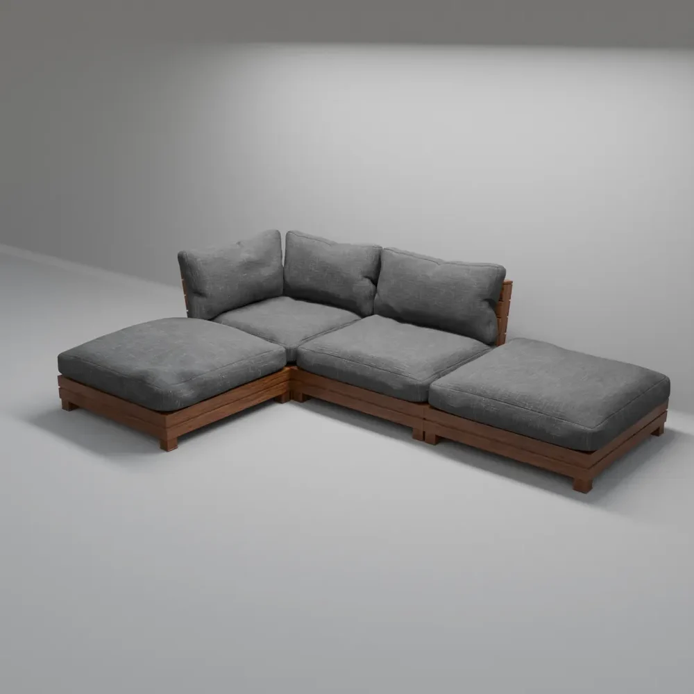 Outdoor Lounge Seating On The Deck