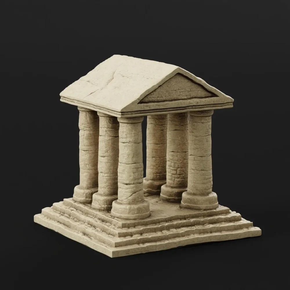 Roman Temple Stone