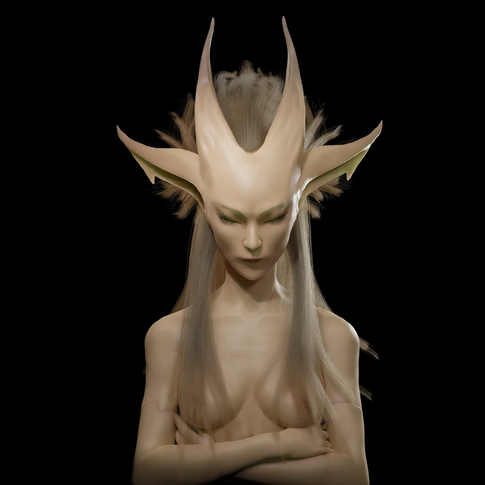 Celestial Female Character