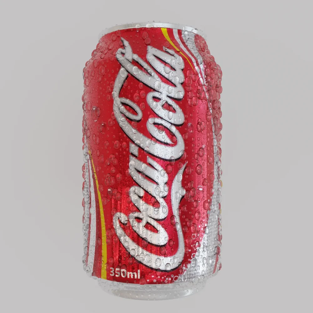 Coke Can With Condensation