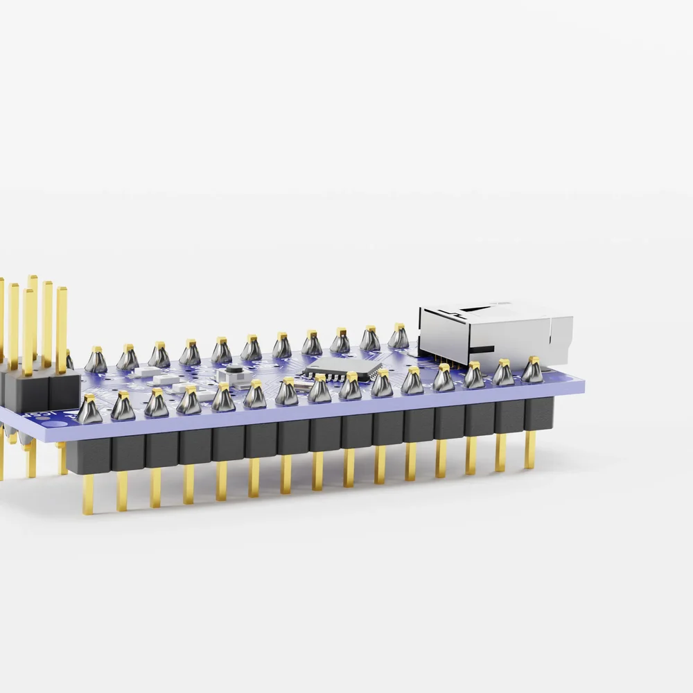 Arduino Nano V3 Soldered With Pins