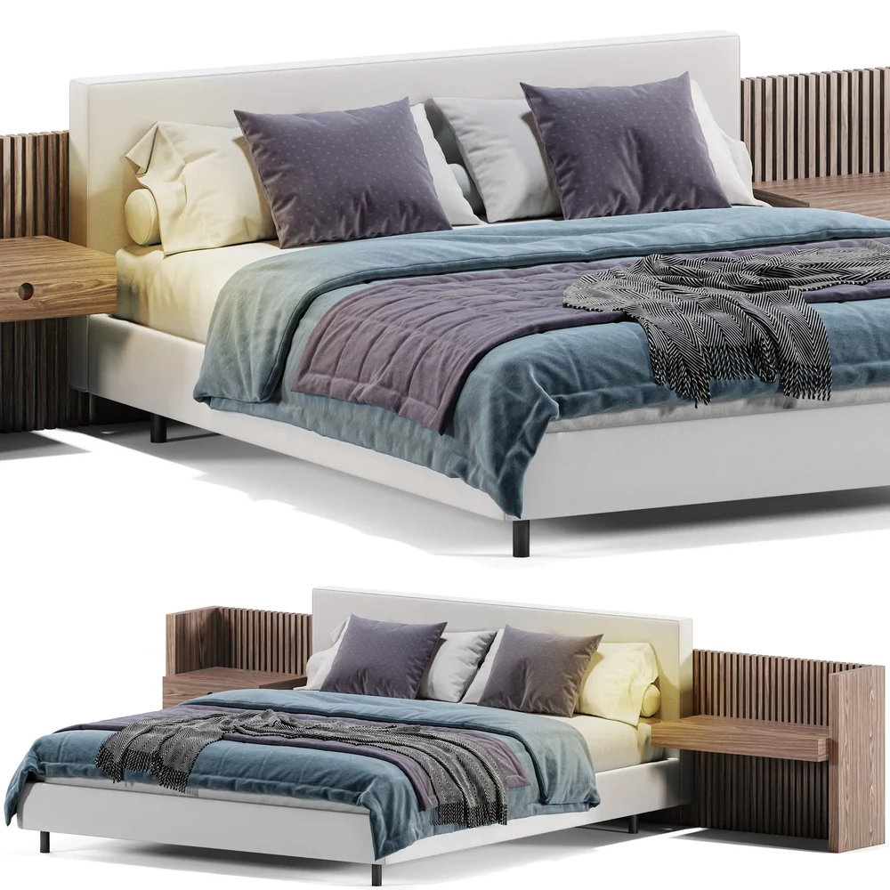Bed Brasilia By Minotti