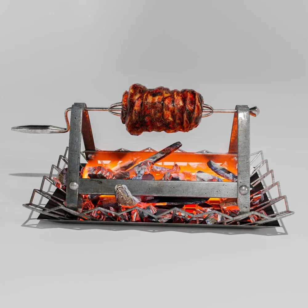 Medieval Knightly Rolled Roast.