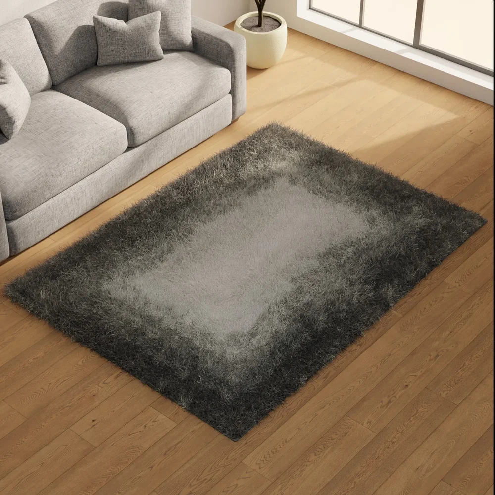 Gradient Plush Shaggy Rug