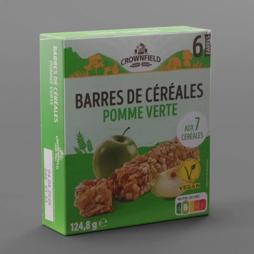 Barres Cereales Pomme Verte