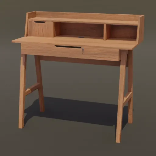 Side Table For Writing And Decor