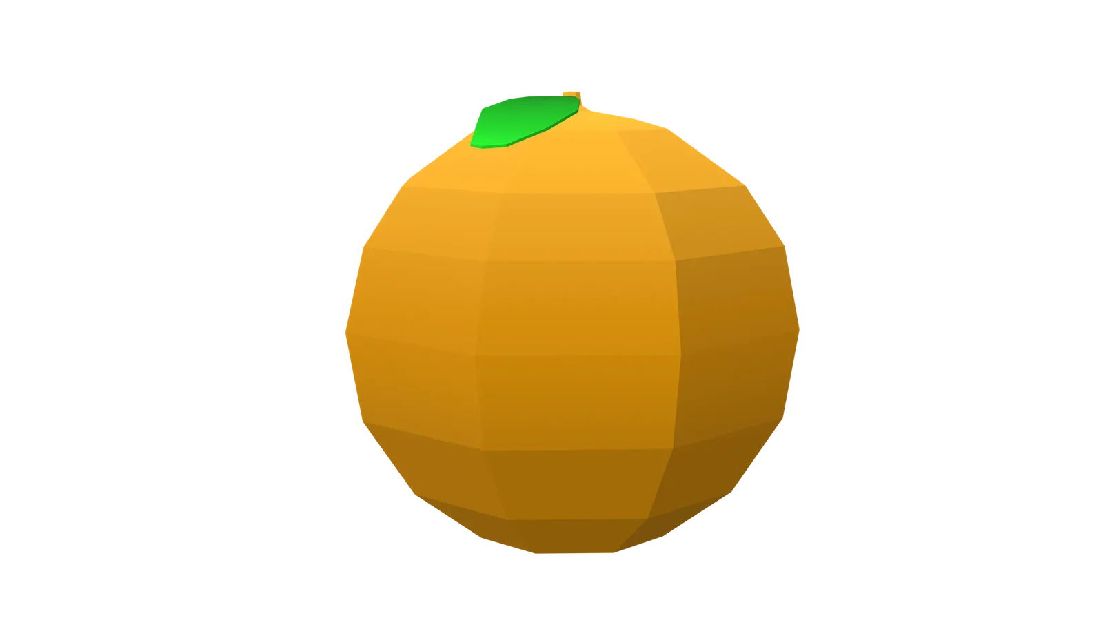 Low Poly Orange