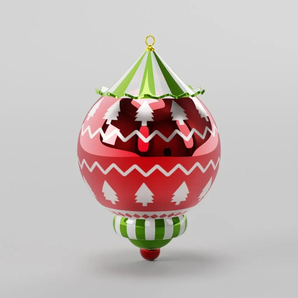 Christmas Sphere Red
