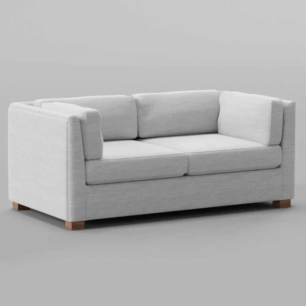 Silver Grey Armchair 2