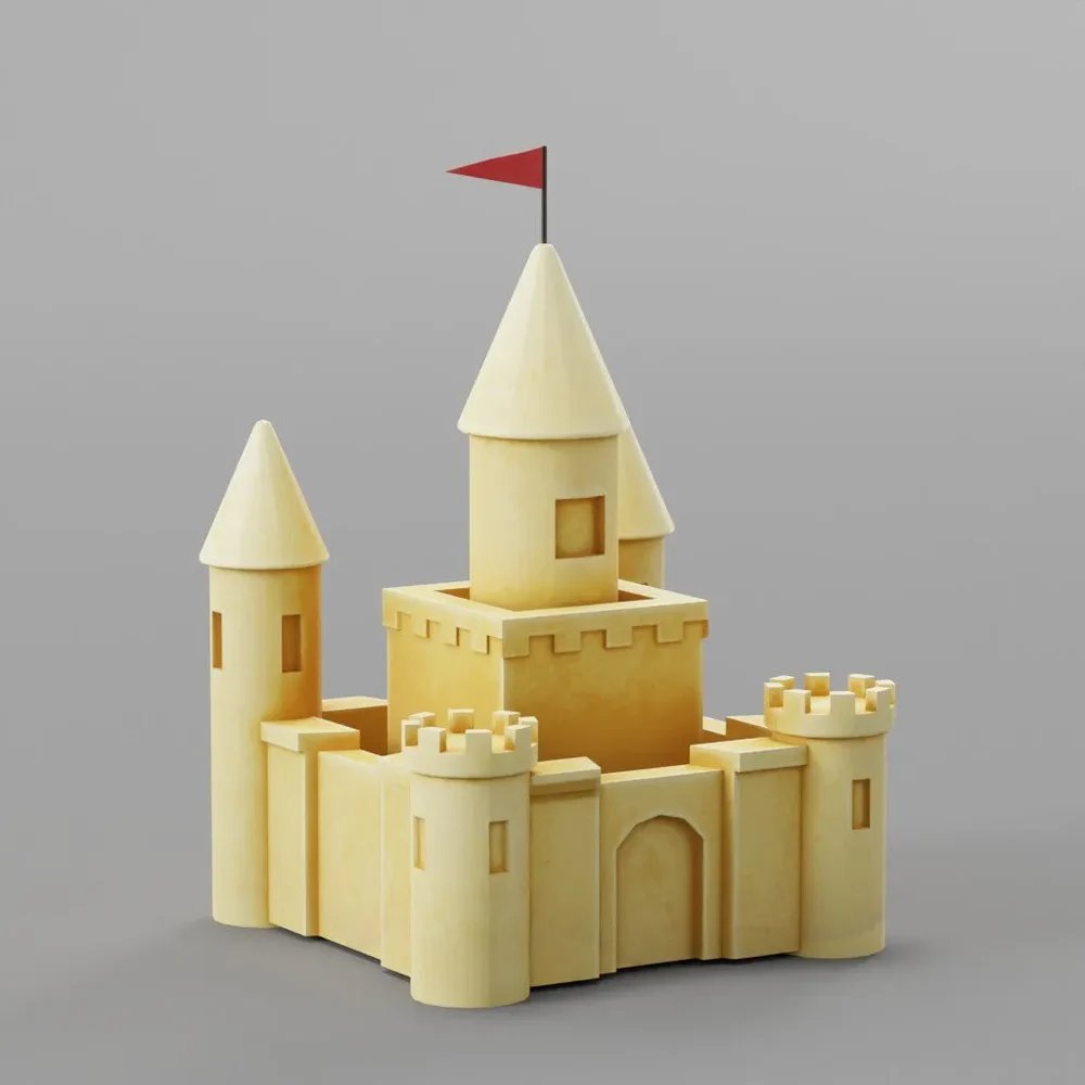 Sand Castle Animal Crossing