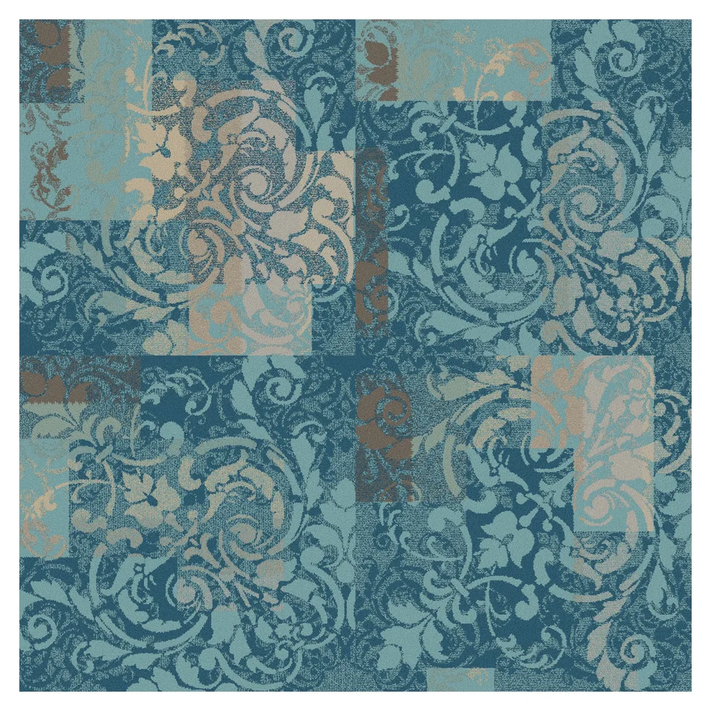 A Cut Above Sapphire Carpet Tiles