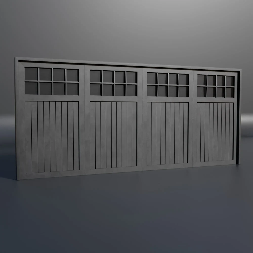 Classic Metal Garage Door