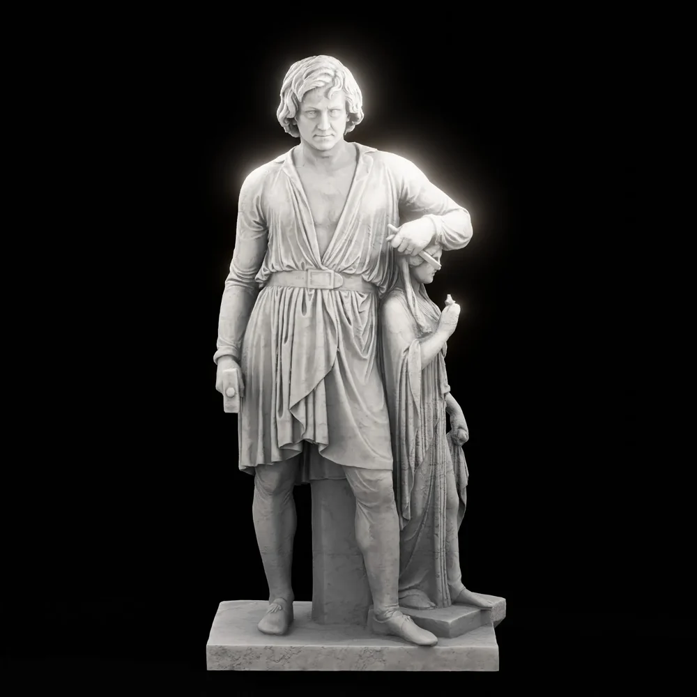 Bertel With The Goddess Of Hope