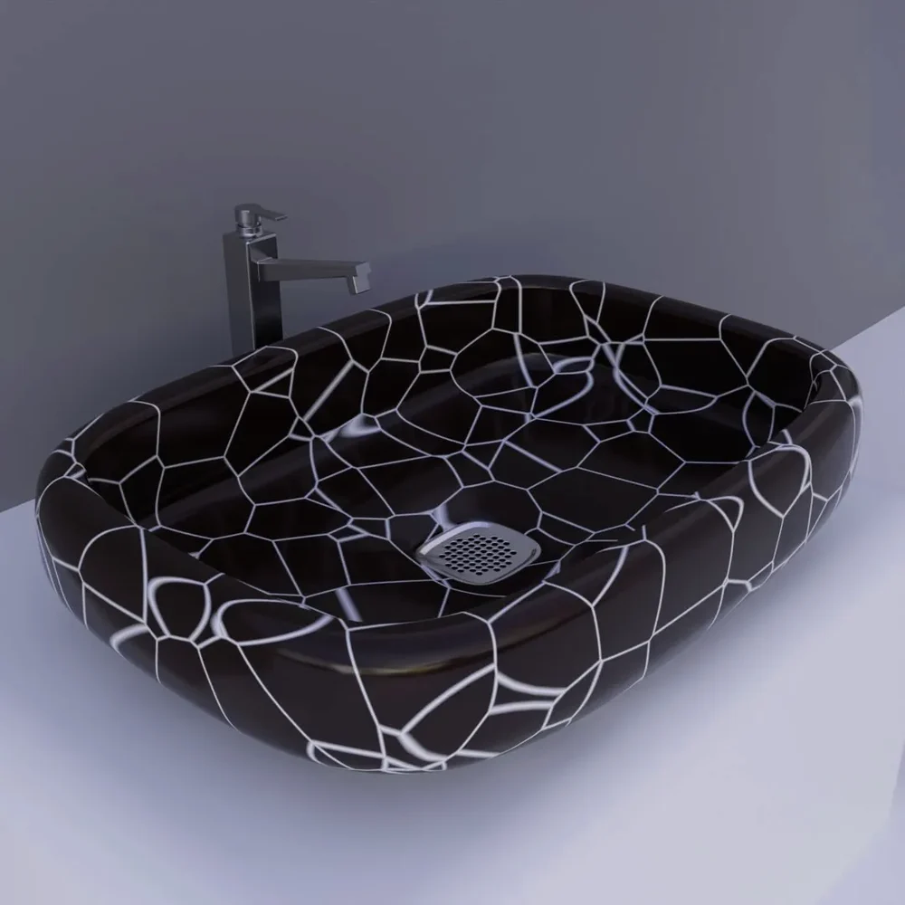 Table Top Wash Basin Textured