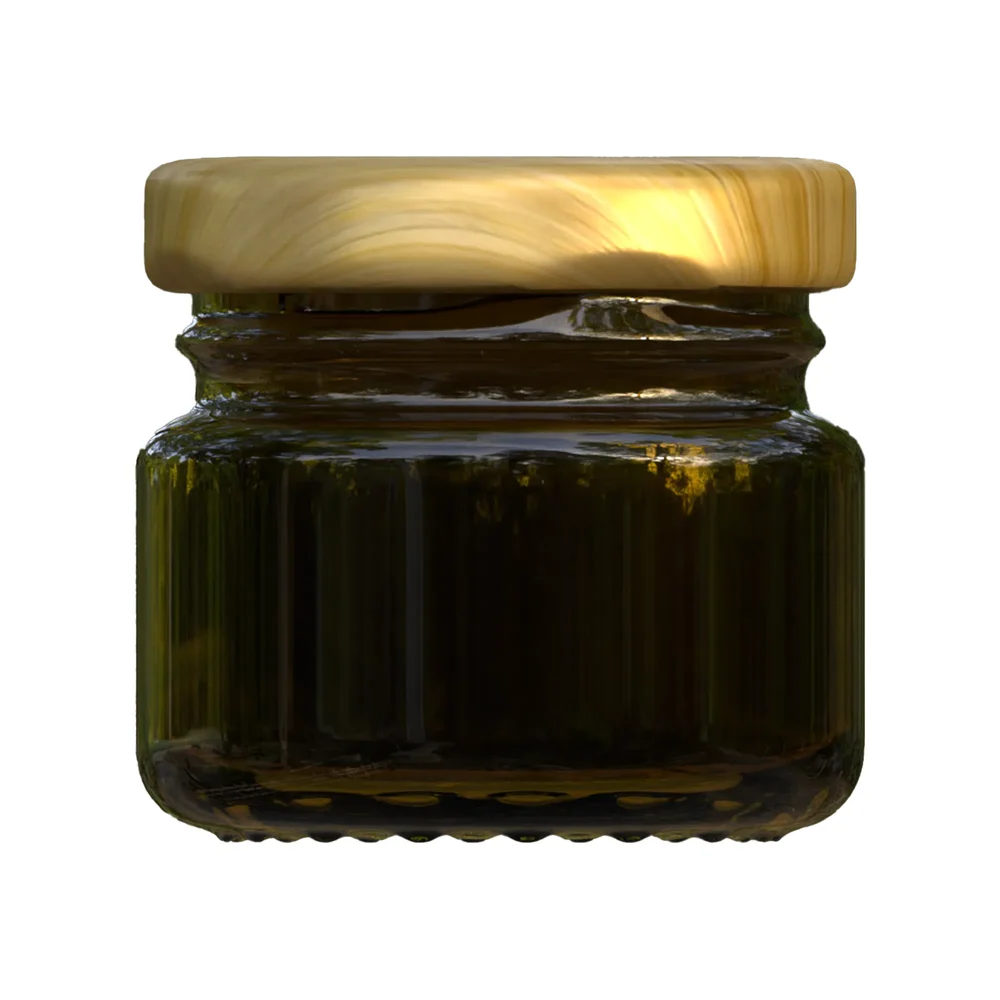 Jar Realestic Glass Jar