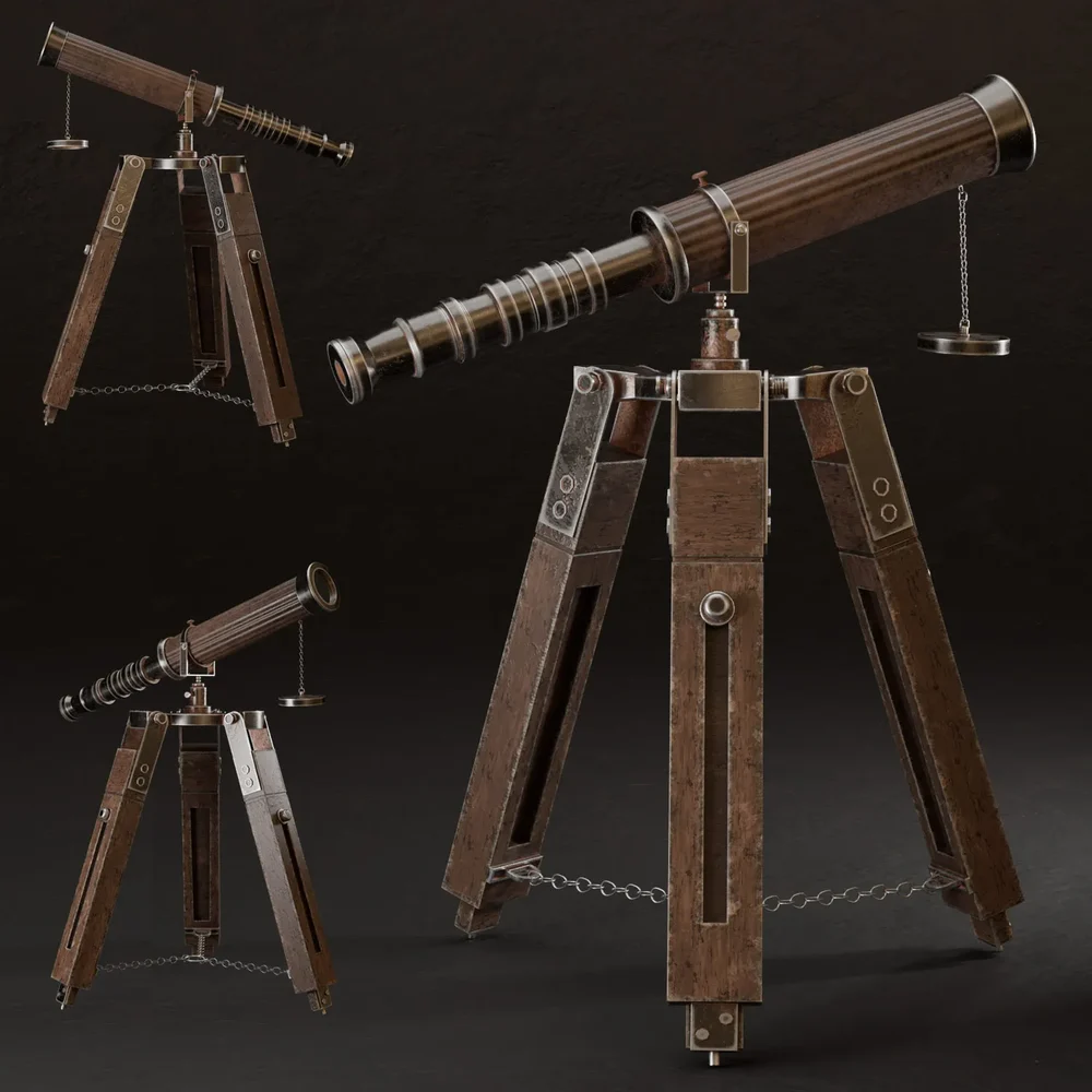 Sj-Telescope Decorative