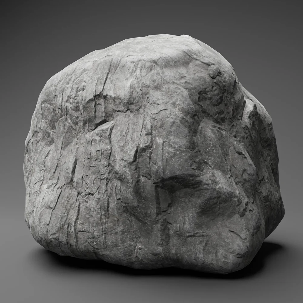 Low Poly Rock