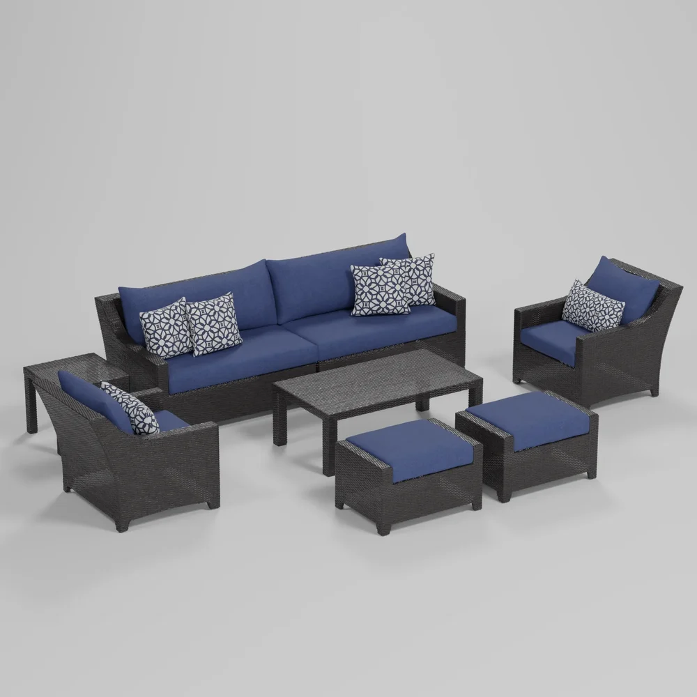 Modern Outdoor Rattan Sofa Set