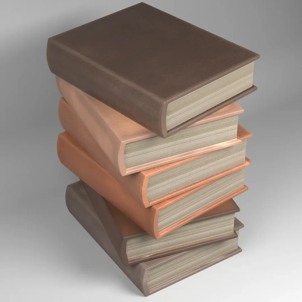 Leather Book Thick Cover