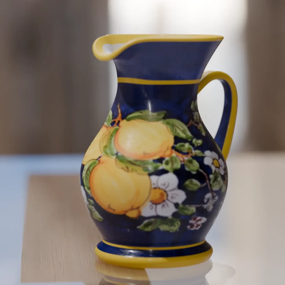 Hand-Painted Italian Jug