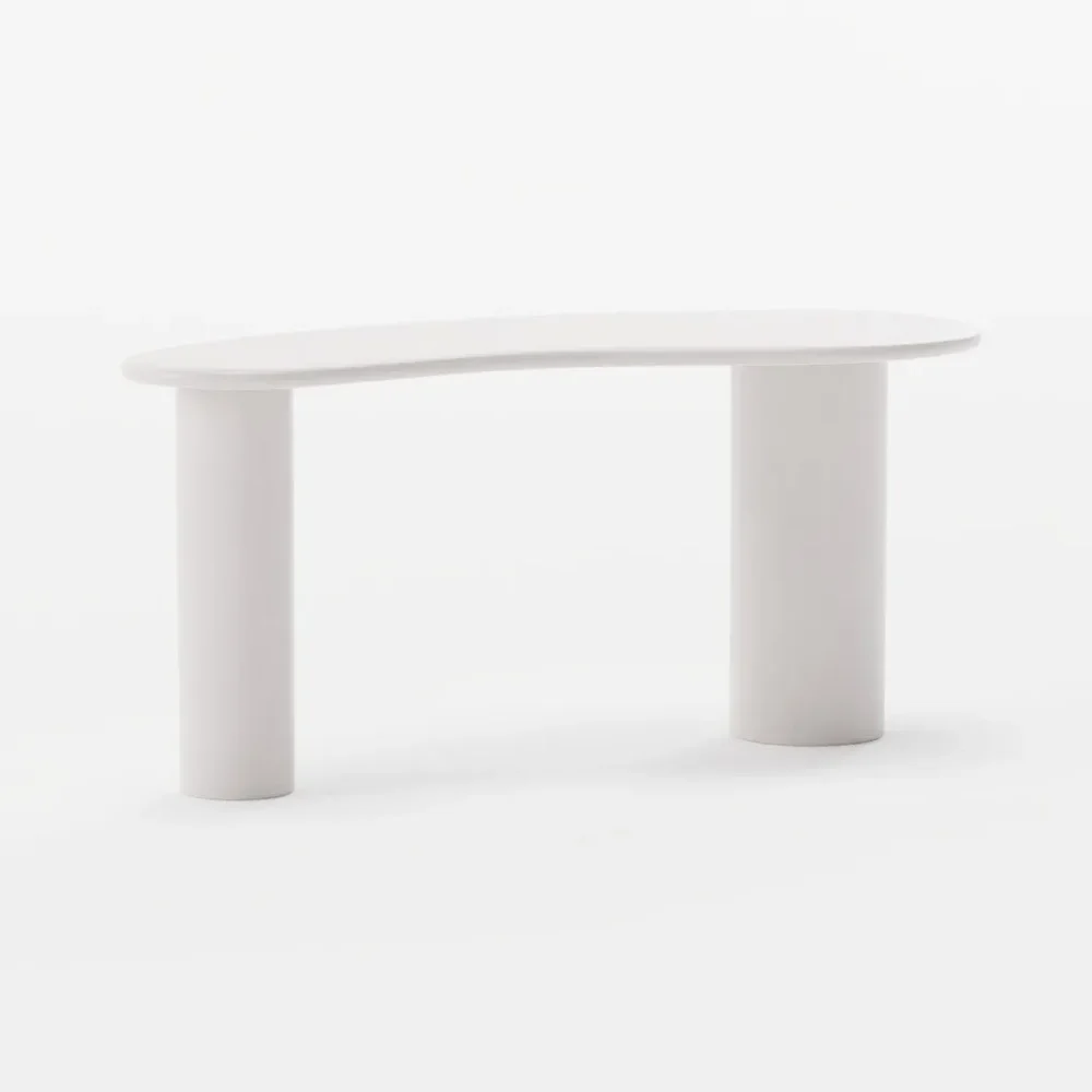 Bohemia Resin Desk White