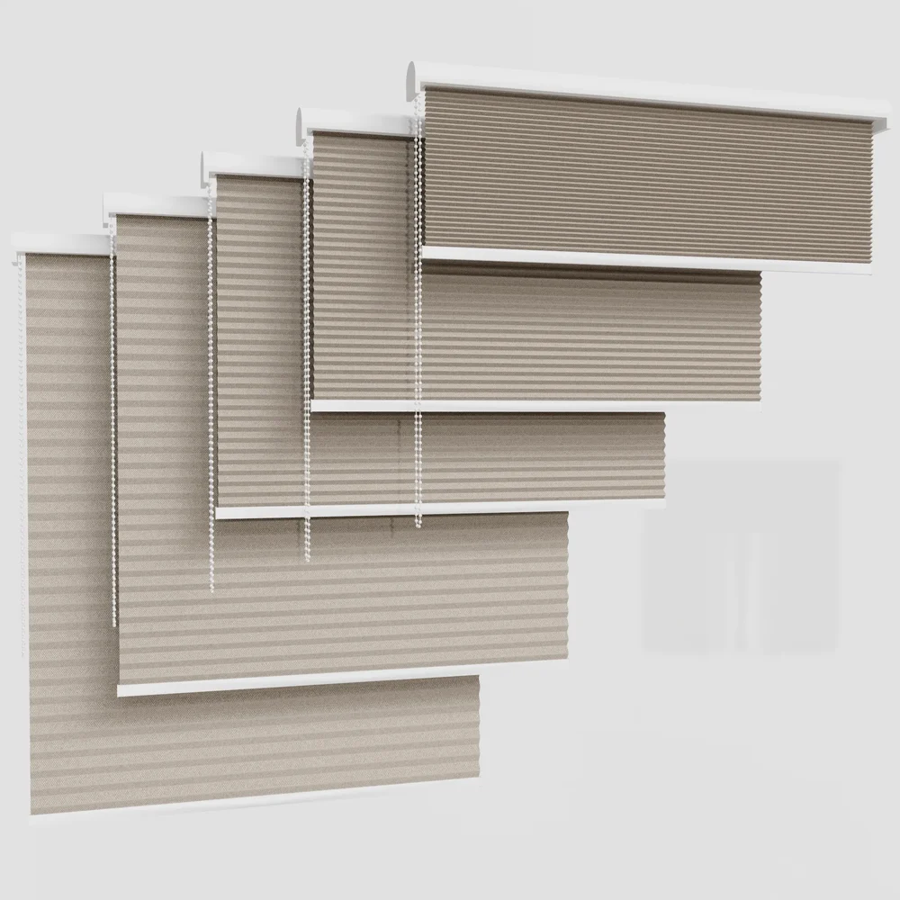 Gd Roman Pleated Blinds