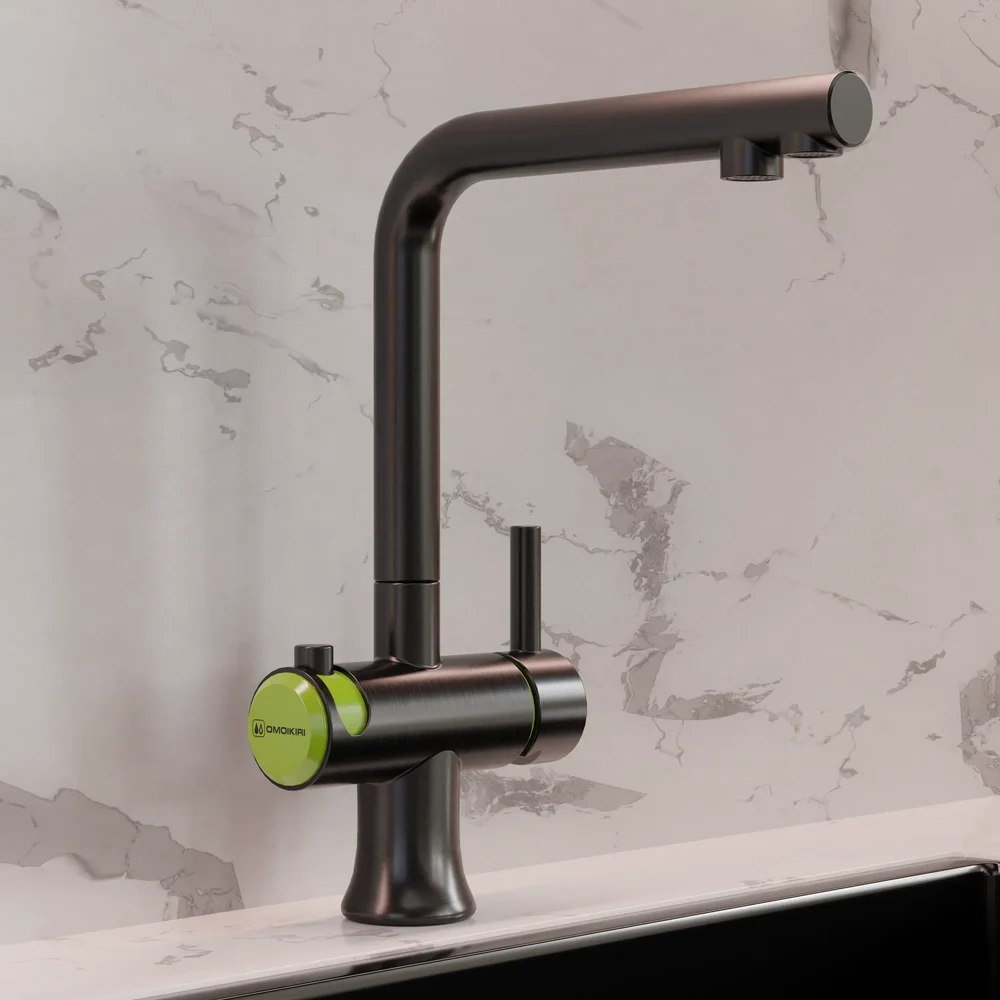 Omoikiri Faucet Hutaro