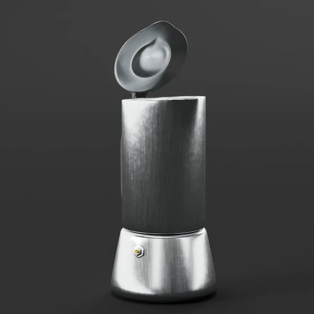 Moka Pot Coffee Maker 16x16x30