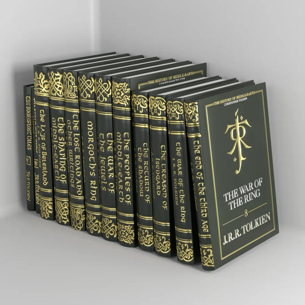 Book Thick Cover Jrr Tolkien