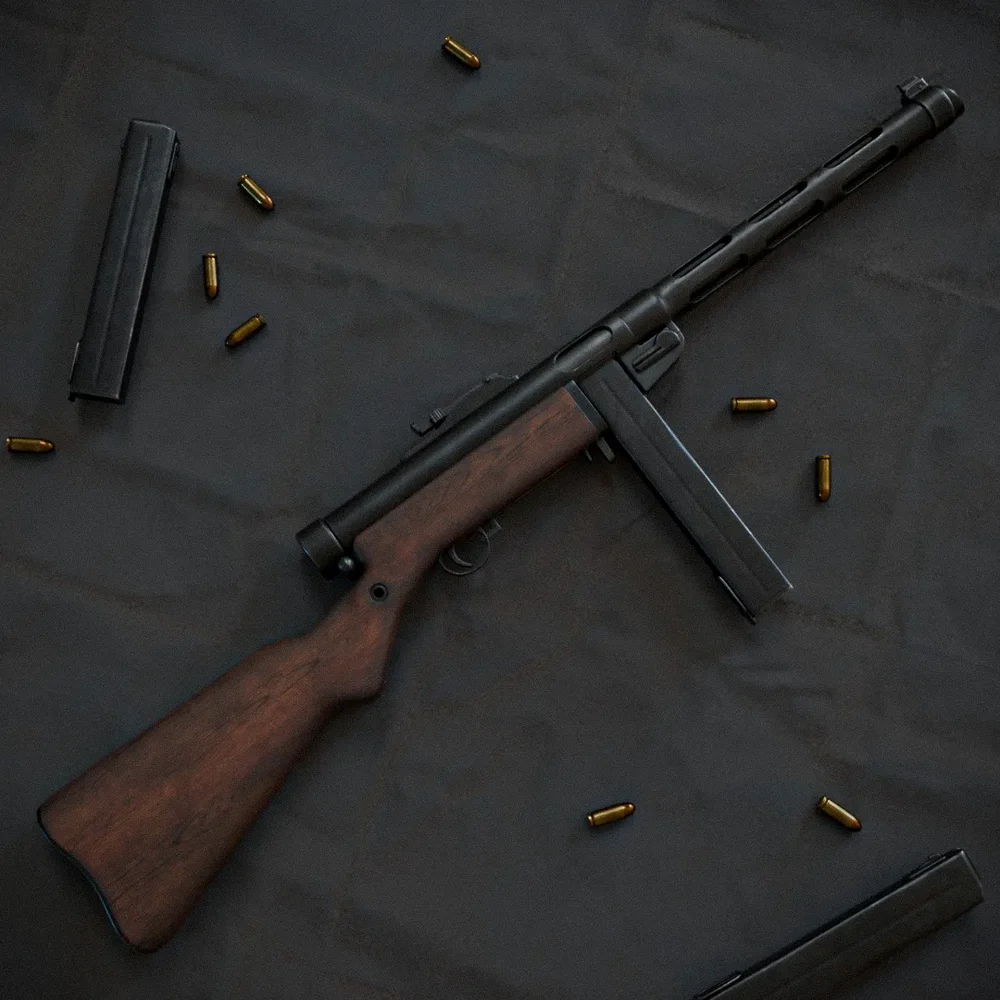 Suomi Kp/-31 Submachine Gun
