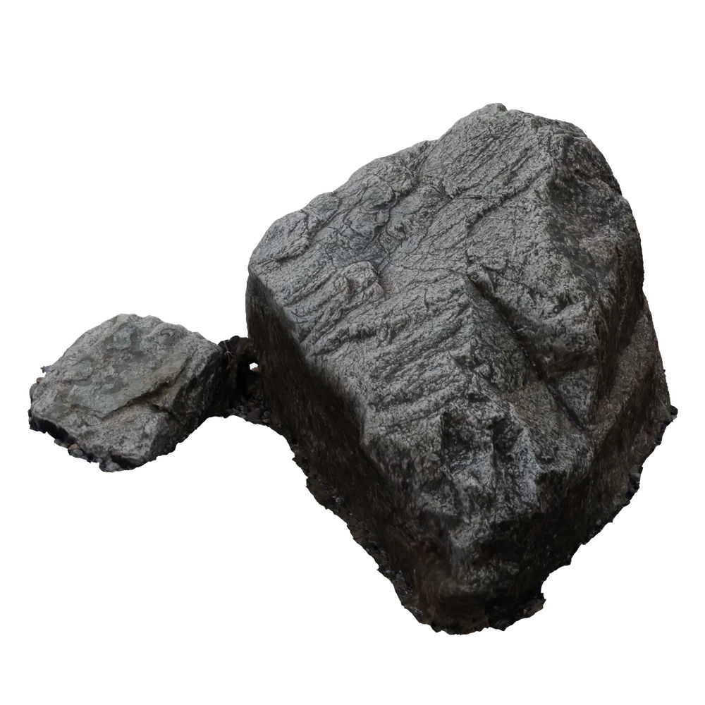 Granite Rock On Rocky Beach