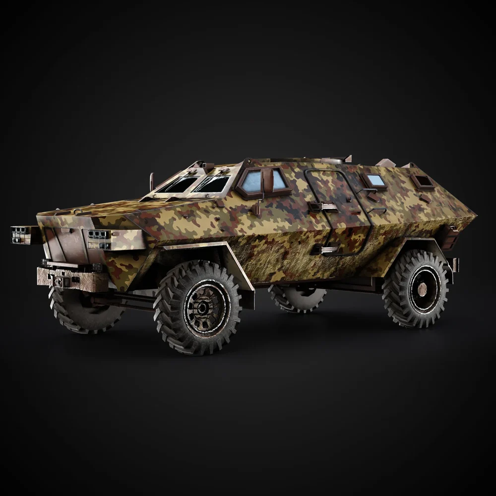 Em Military Vehicle