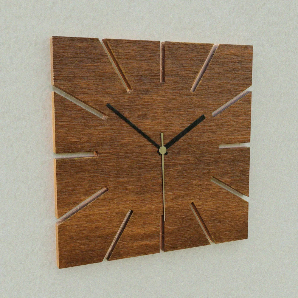 Wall Wood Clock