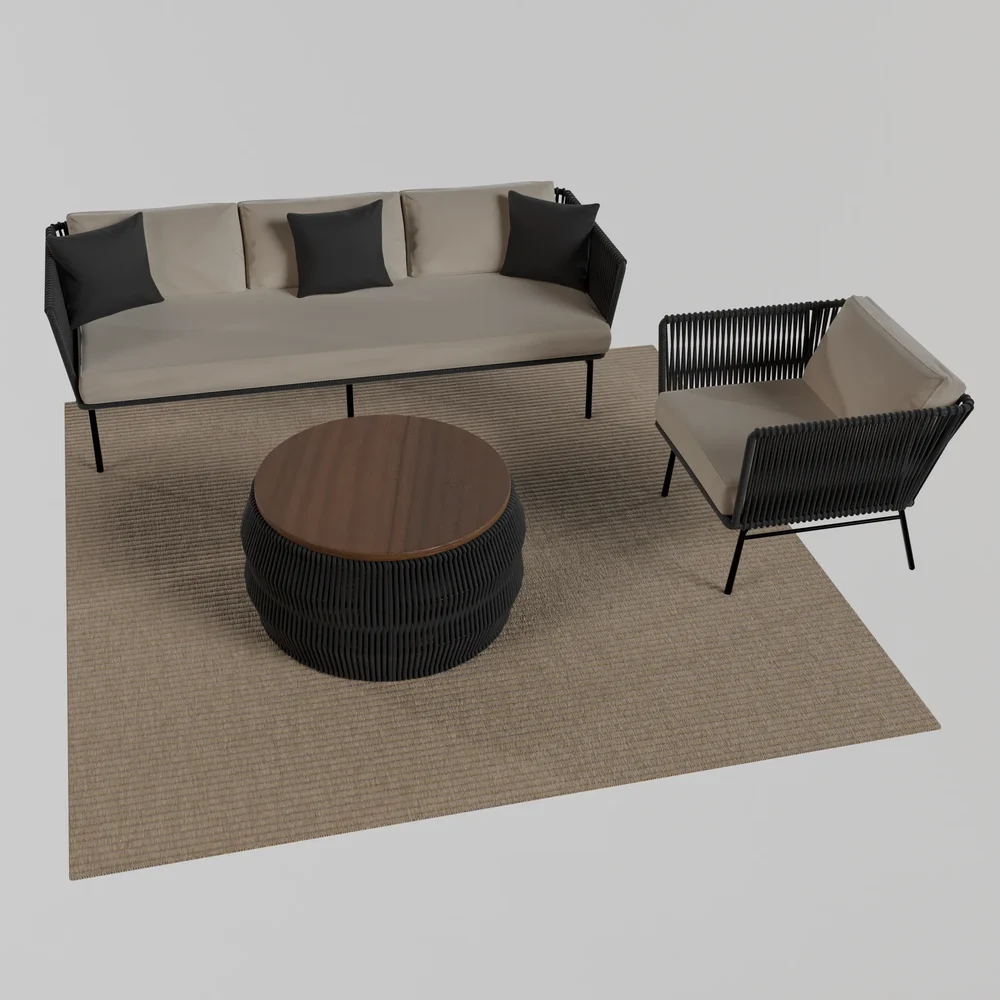 Rope Sofa Set