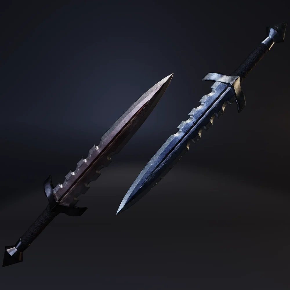 Serrated Warblade(Blue)