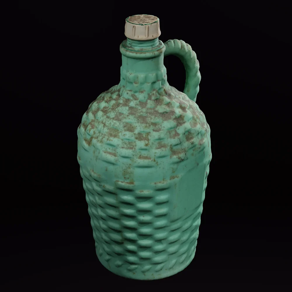 Plastic Bottle / Demijohn (Scan)