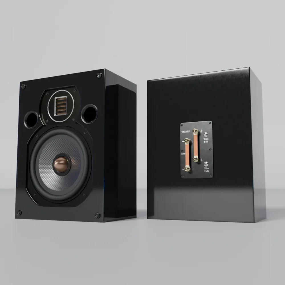 Hi Fi Audio Monitor 7 Inch Black Pearl